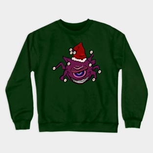 Deck the Dungeons - D&D Beholder Christmas Crewneck Sweatshirt